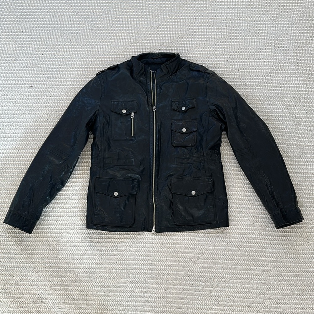 United Face New York Vintage Leather Jacket